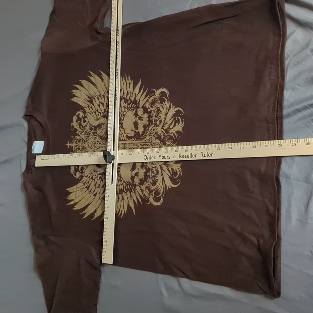Port Company Skull Cross Mens Shirt Large - Picture 2 of 4